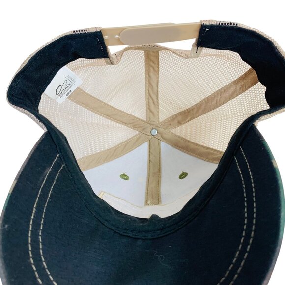 Bald Eagle Bourbon Camouflage Mesh Trucker Hat Adjustable Snapback - Picture 6 of 9